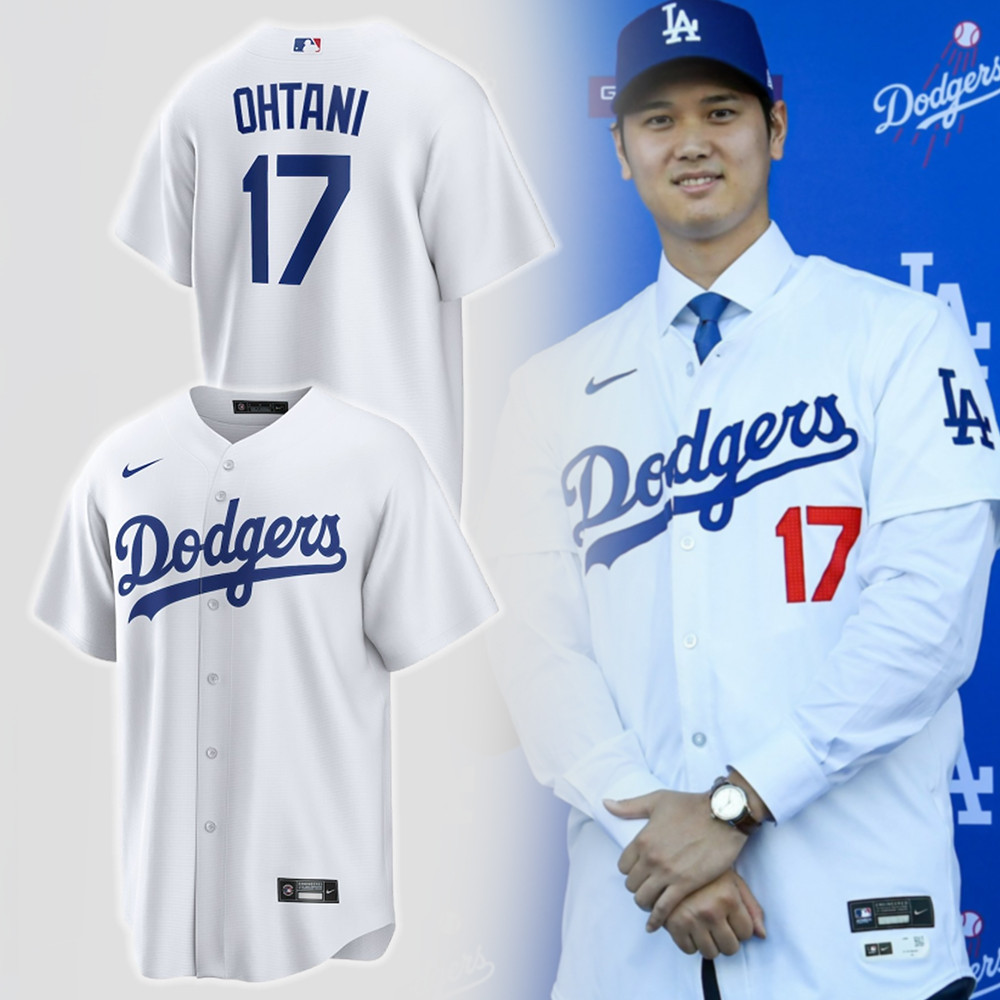 LA Shohei Ohtani White Home Player Jersey Baseball Coach Gift Ideas
