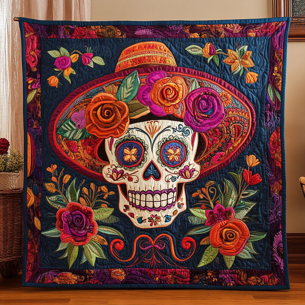 La Vida En Retazos Quilted Blanket Winter Blanket Mom And Daughter Gifts