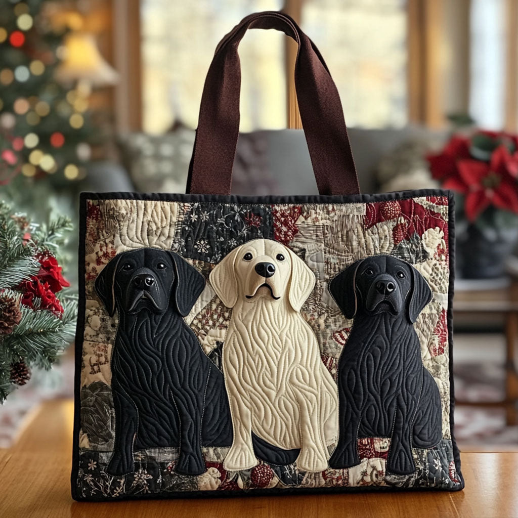 Lab Harmony Quilted Tote Bag Perfect Gift For Dog Lovers
