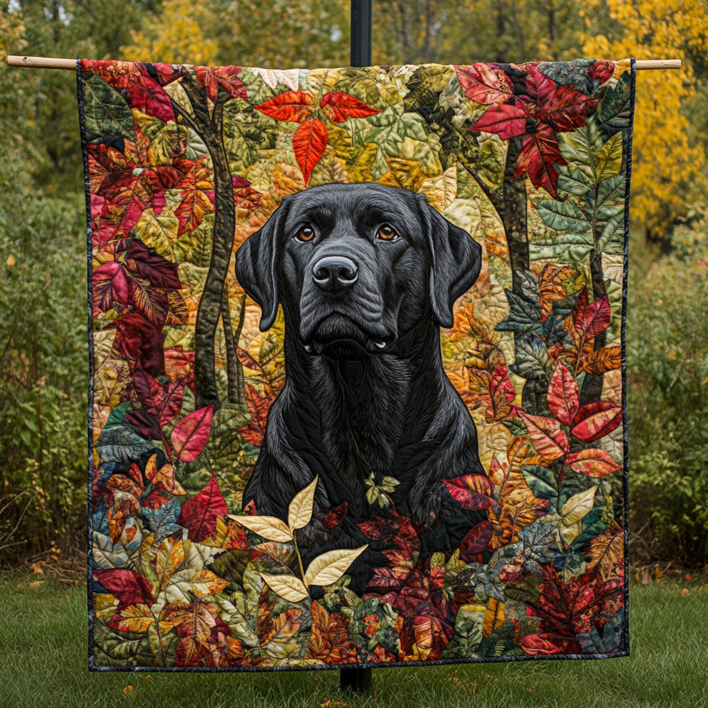 Labrador Loyalty Quilted Blanket Best Christmas Gifts For Dog Lovers