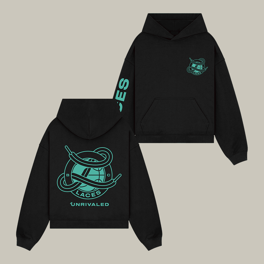 Laces Basketball Club Logo Hoodie Unrivaled League Apparel Basketball Lover Gift Ideas