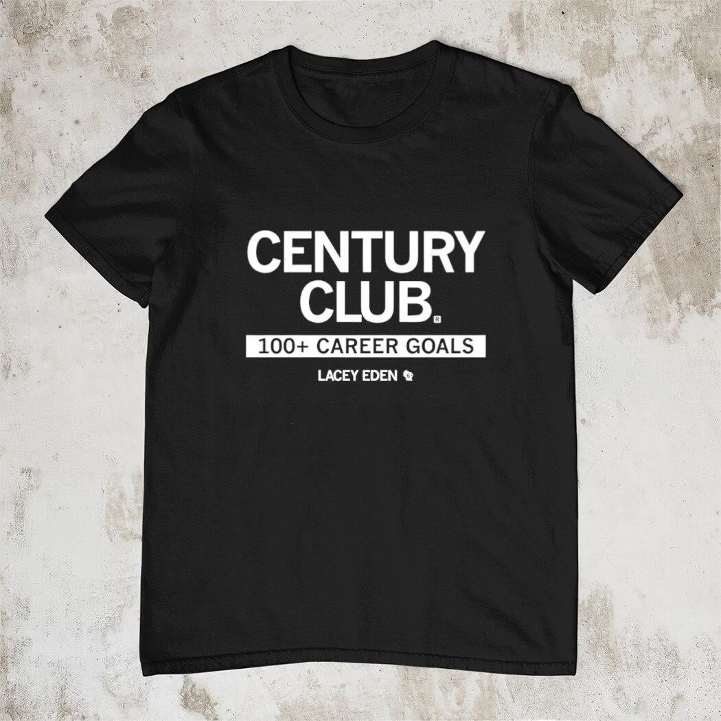 Lacey Eden Century Club 100 Career Goals T-Shirt Wisconsin Badgers Fan Gear Best Gift For Supporters