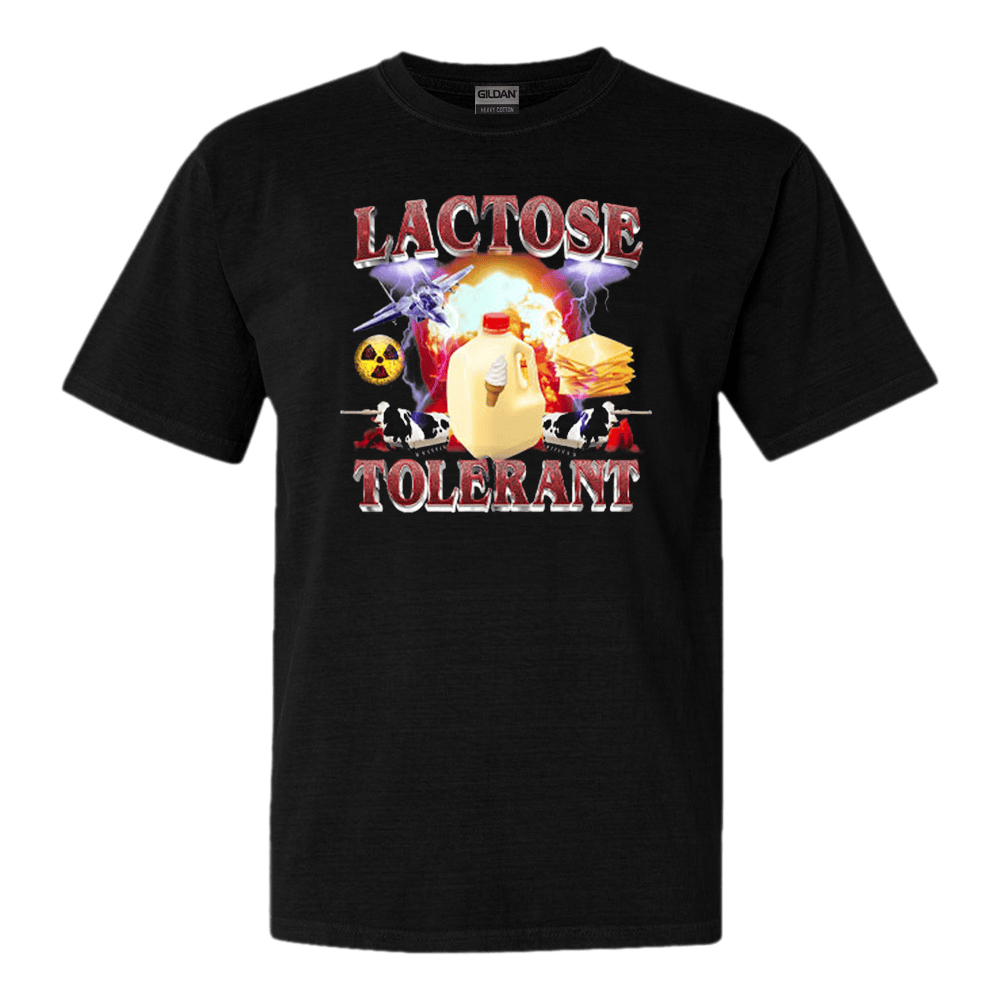 Lactose Tolerant T-Shirt Funny Adults Shirt Christmas Gift for Him Lactose Tolerant T-Shirt Funny Adults Shirt Christmas Gift for Him