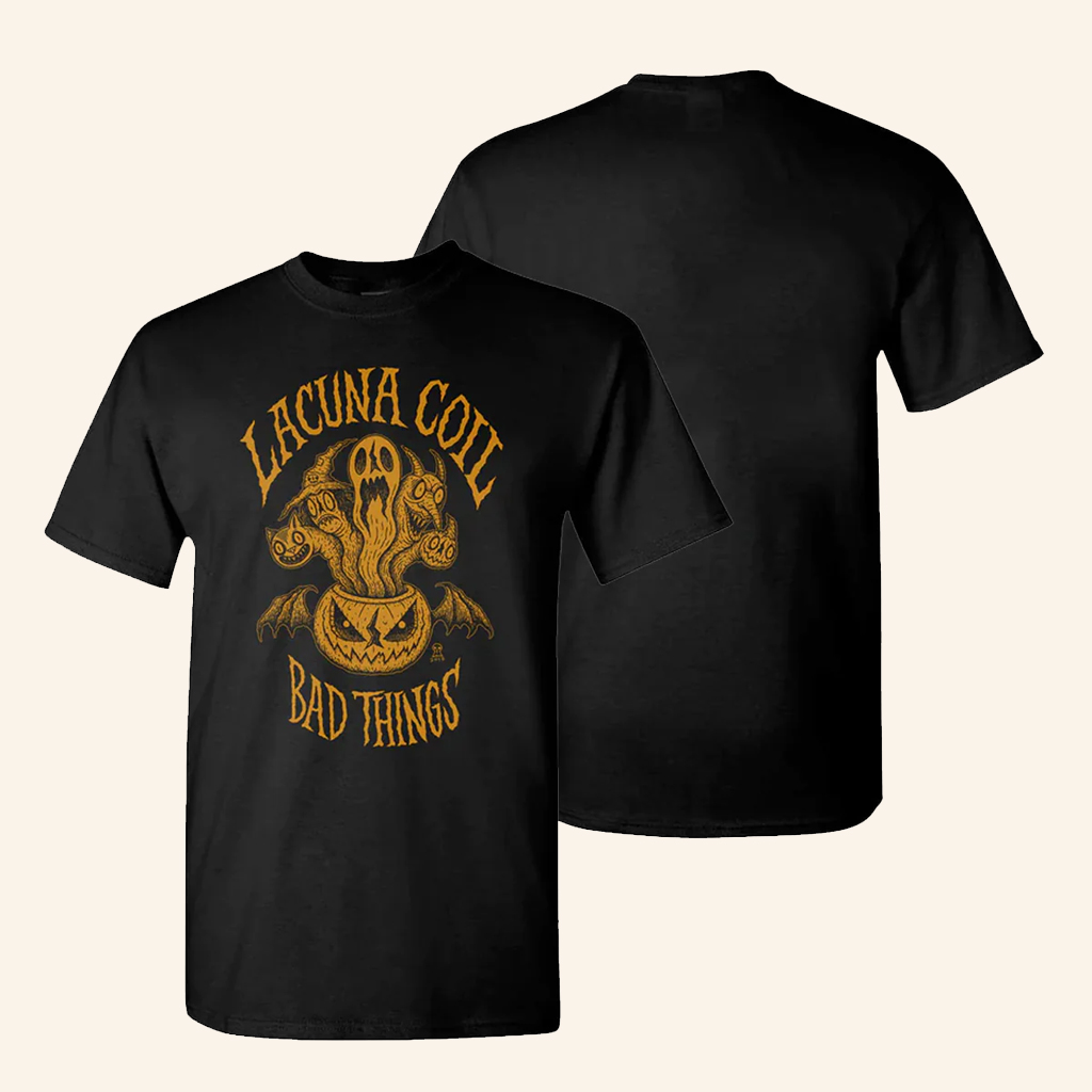 Lacuna Coil Merch Lacuna Coil Bad Things T-Shirt Xmas Presents For Brother