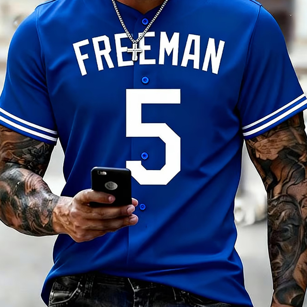 LAD World Series Merch 2025 5 Freeman Baseball Jersey Game Day Apparel Baseball Player Gift Ideas LAD World Series Merch 2025 5 Freeman Baseball Jersey Game Day Apparel Baseball Player Gift Ideas
