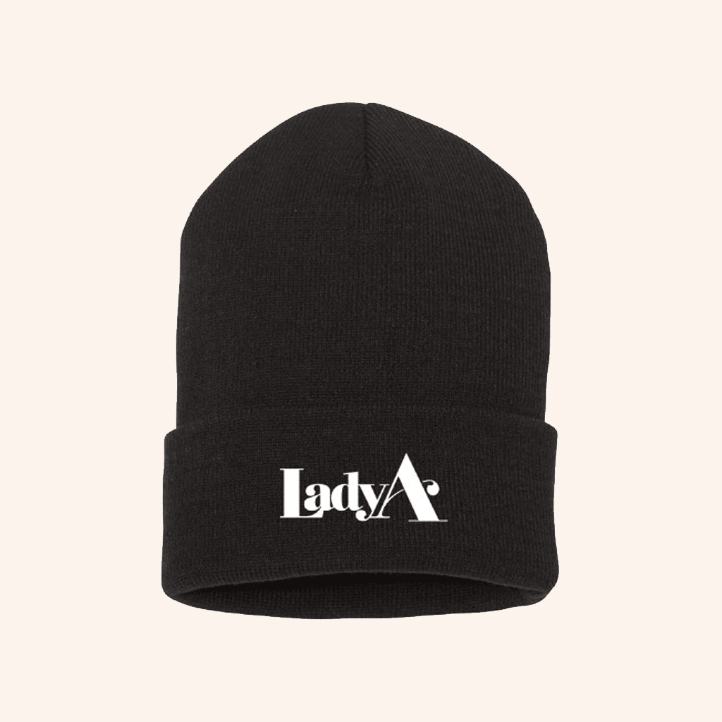 Lady A Merch Lady A Logo Beanie Christmas Present Ideas For Sister Lady A Merch Lady A Logo Beanie Christmas Present Ideas For Sister