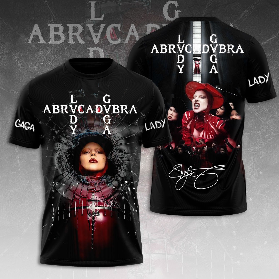 Lady Gaga Abracadabra Song Album T-Shirt Cool Gifts For Fans Lovers