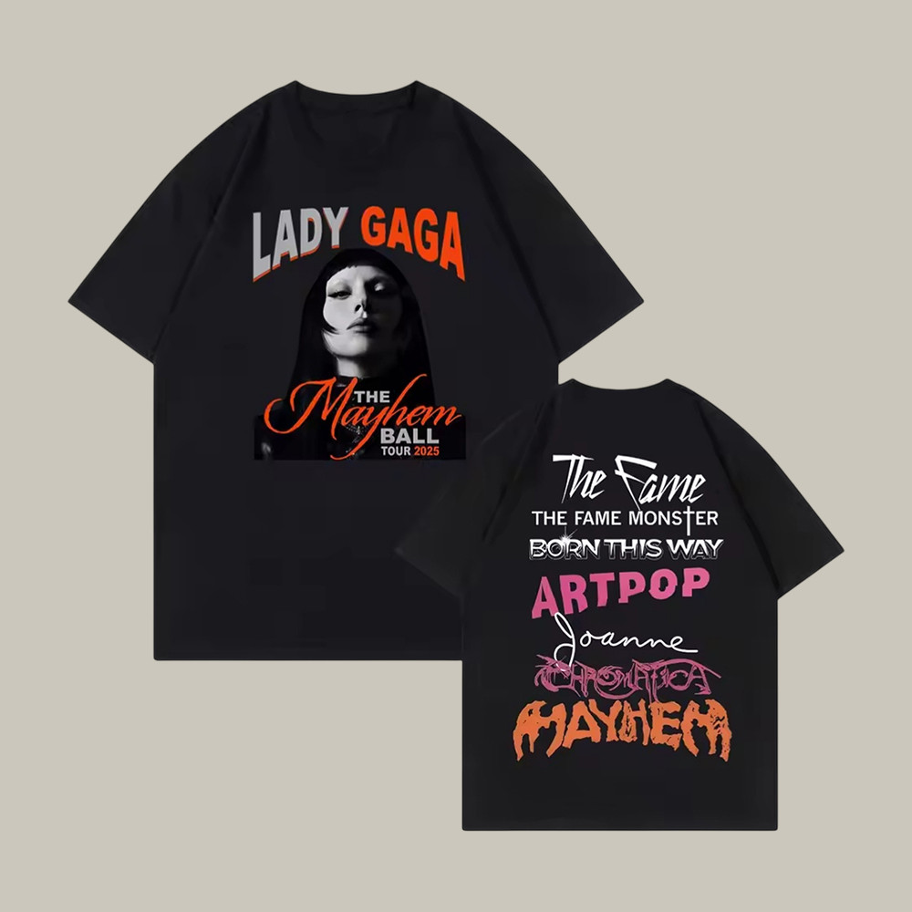 Lady Gaga Mayhem Album Merch T-Shirt Lady Gaga Fan Merch Present For Music Lovers