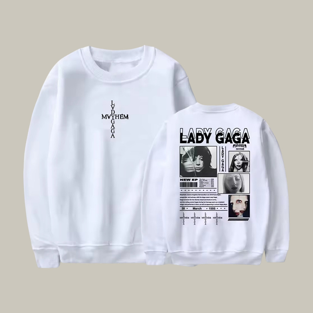 Lady Gaga Mayhem Album Sweatshirt Lady Gaga Apparel Music Lover Gift For Mother's Day