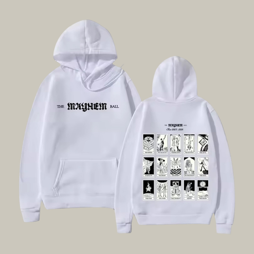 Lady Gaga Mayhem Ball Tour Hoodie Lady Gaga Fan Apparel Music Lover Gift