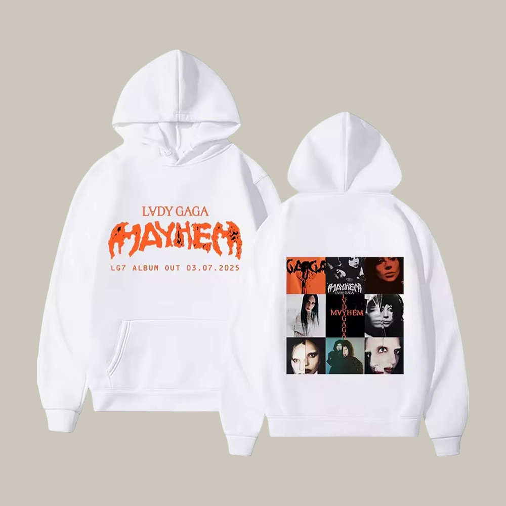 Lady Gaga Mayhem Hoodie Lady Gaga Music Fan Apparel Present For Music Lovers