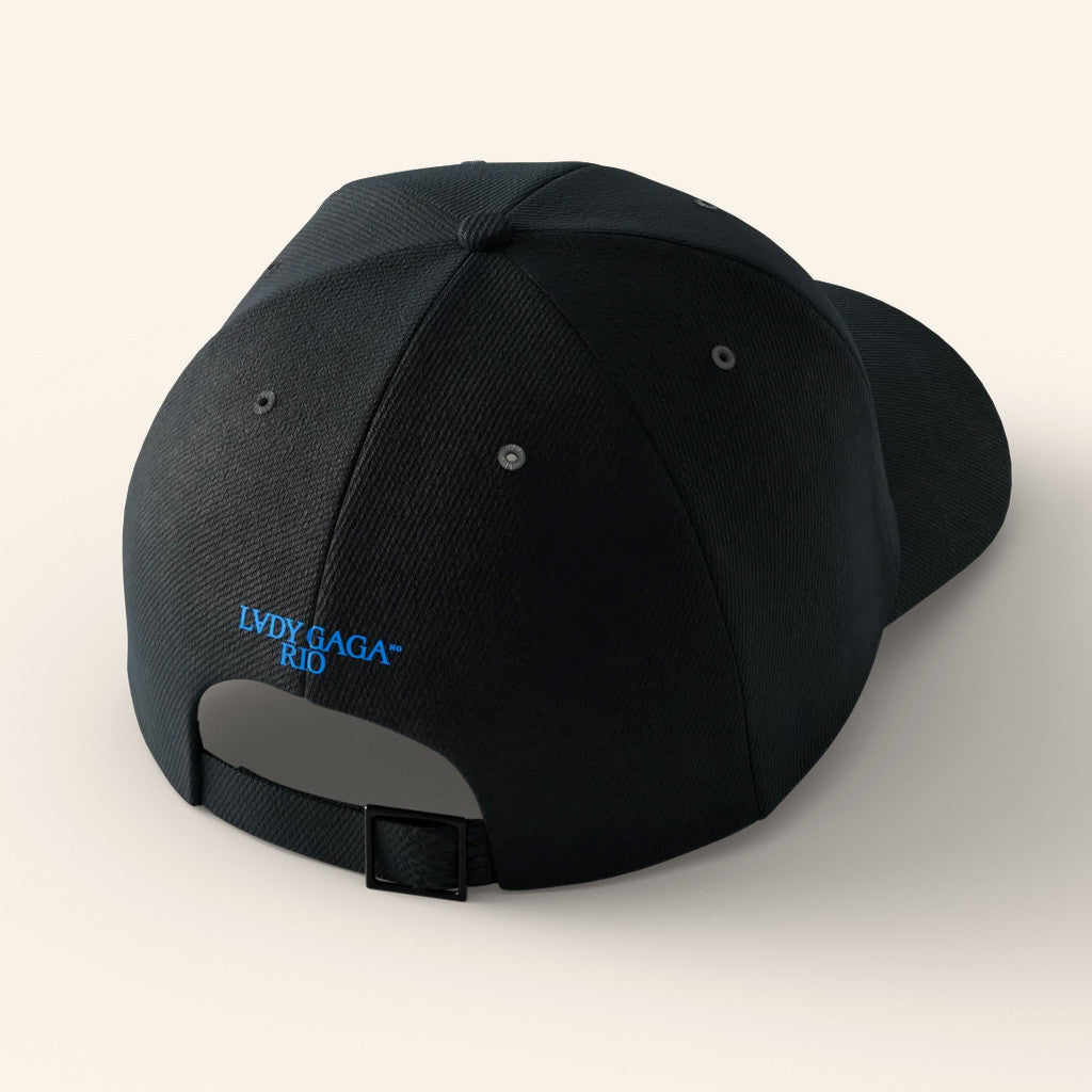 Lady Gaga Mayhem Tour Merch 2025 Concert Black Rio Hat Embroidered Gifts For Friends Lady Gaga Mayhem Tour Merch 2025 Concert Black Rio Hat Embroidered Gifts For Friends