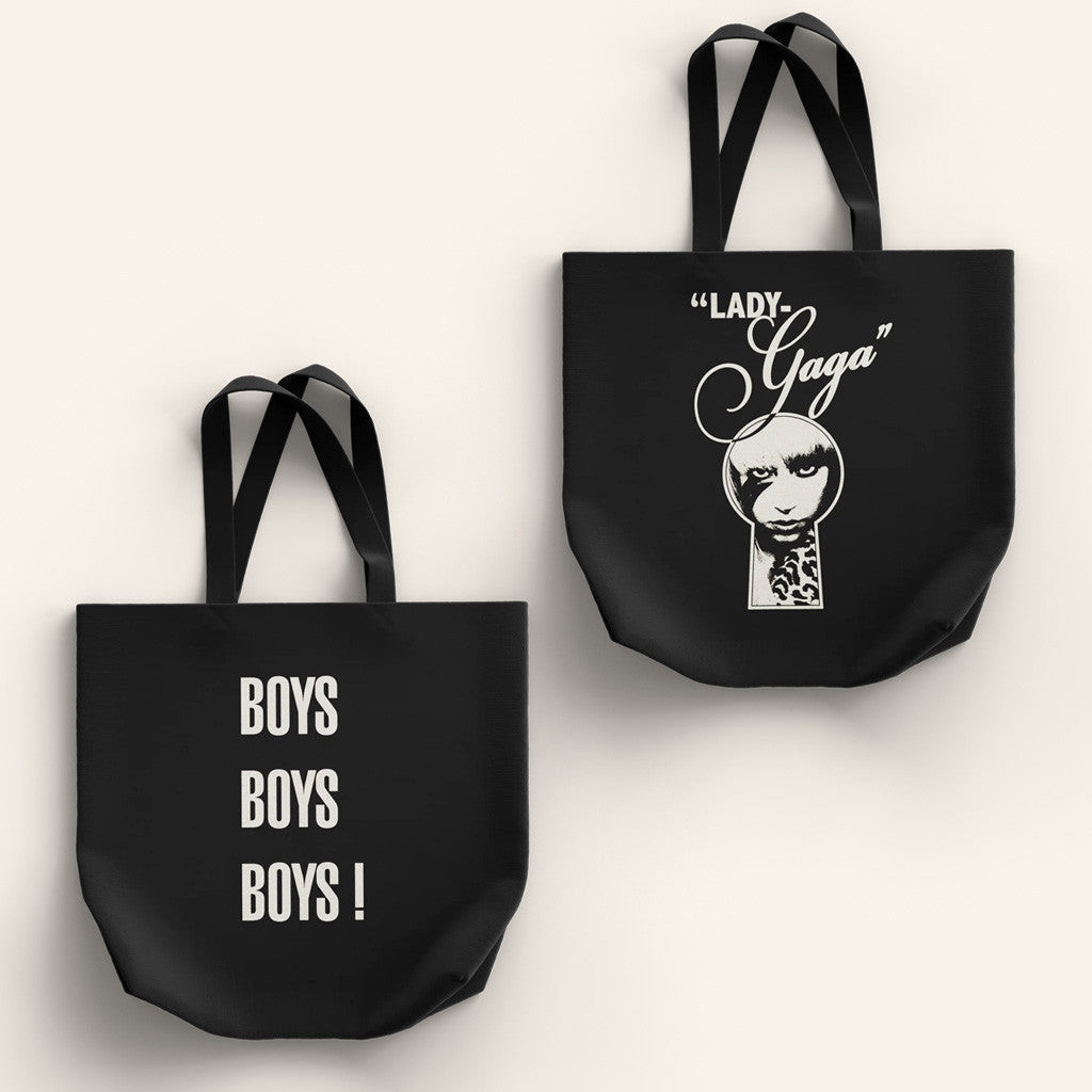 Lady Gaga Mayhem Tour Merch 2025 Concert Keyhole Boys Tote Bag Gifts For Friends Lady Gaga Mayhem Tour Merch 2025 Concert Keyhole Boys Tote Bag Gifts For Friends