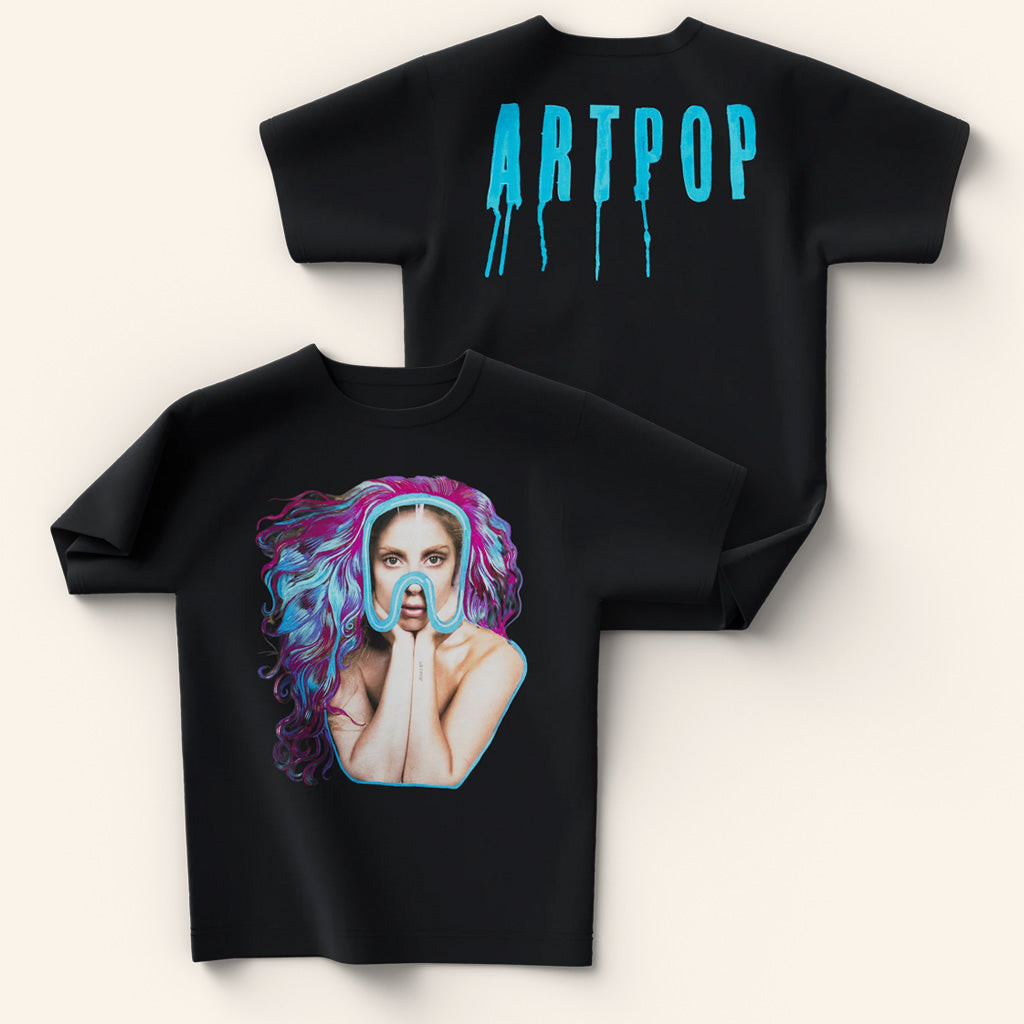 Lady Gaga Mayhem Tour Merch 2025 Concert Shirt ARTPOP Marker Collage Mask T-Shirt Gifts For Fan Lady Gaga Mayhem Tour Merch 2025 Concert Shirt ARTPOP Marker Collage Mask T-Shirt Gifts For Fan