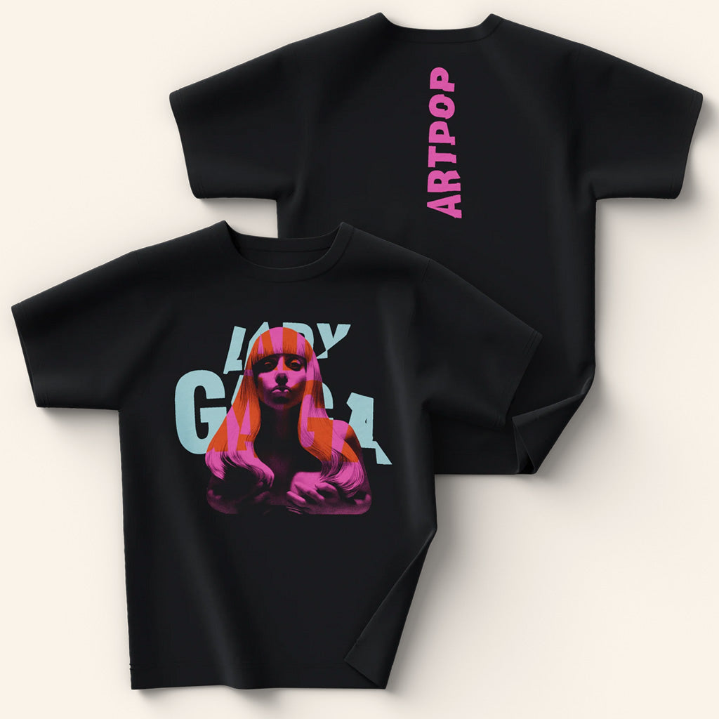 Lady Gaga Mayhem Tour Merch 2025 Concert Shirt ARTPOP Photo Warp T-Shirt Gifts For Daughter Lady Gaga Mayhem Tour Merch 2025 Concert Shirt ARTPOP Photo Warp T-Shirt Gifts For Daughter