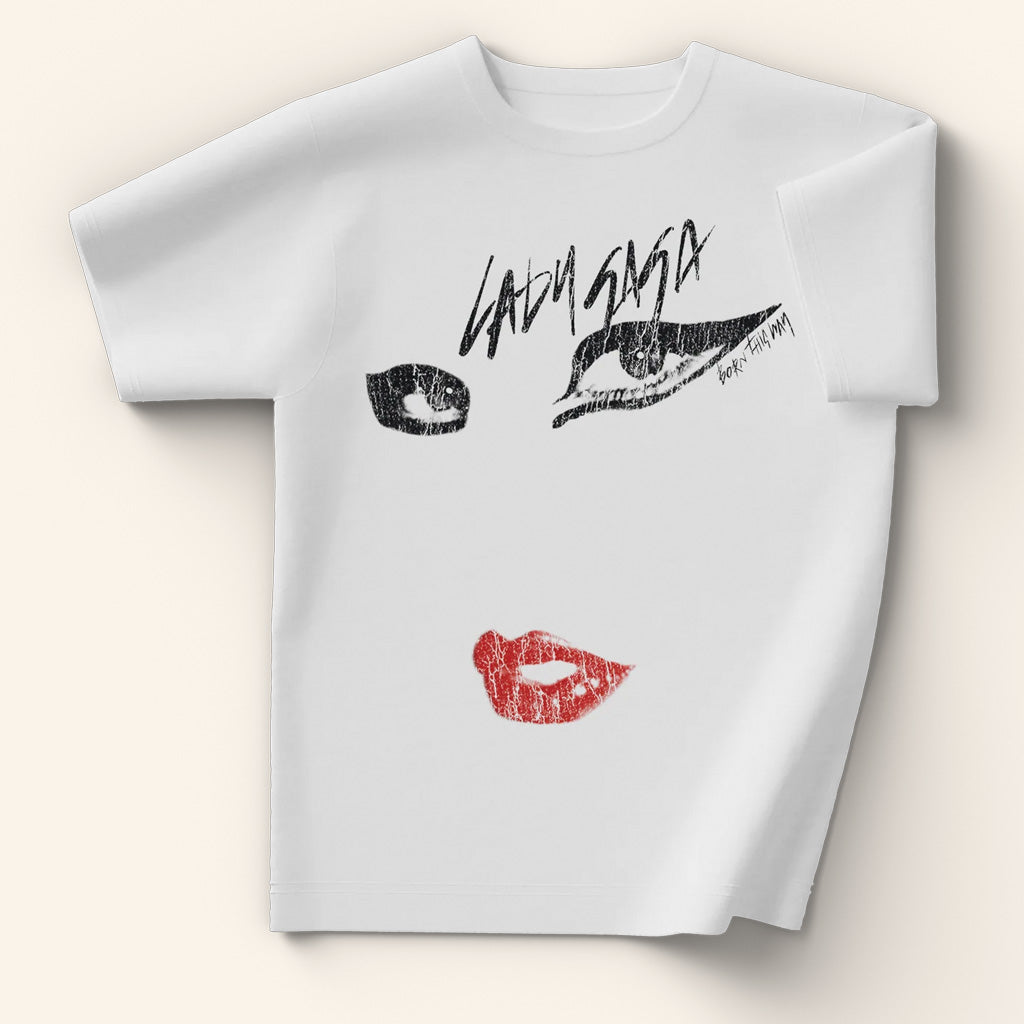 Lady Gaga Mayhem Tour Merch 2025 Concert Shirt Born This Way Eyes T-Shirt Gifts For Her Lady Gaga Mayhem Tour Merch 2025 Concert Shirt Born This Way Eyes T-Shirt Gifts For Her