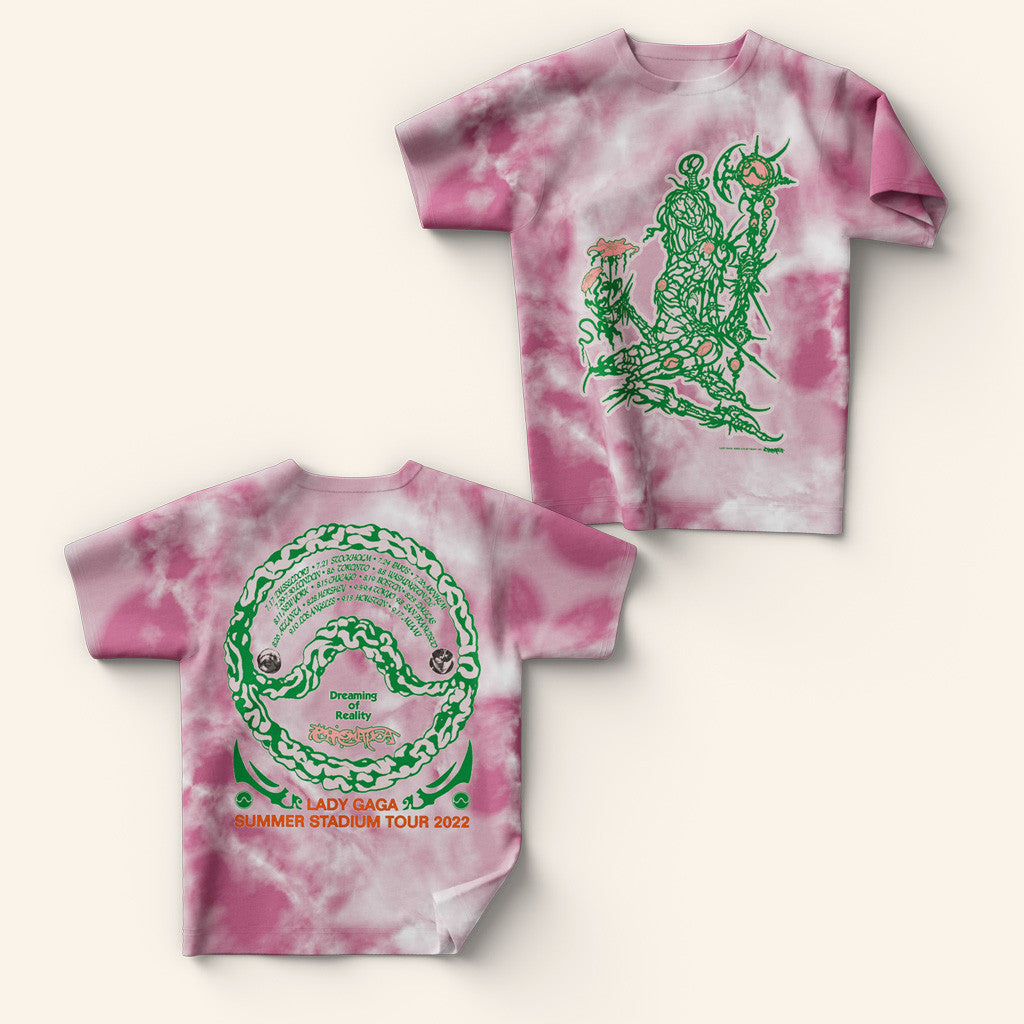 Lady Gaga Mayhem Tour Merch 2025 Concert Shirt Chromatica Ball Tie Dye T-Shirt Her Gifts Lady Gaga Mayhem Tour Merch 2025 Concert Shirt Chromatica Ball Tie Dye T-Shirt Her Gifts