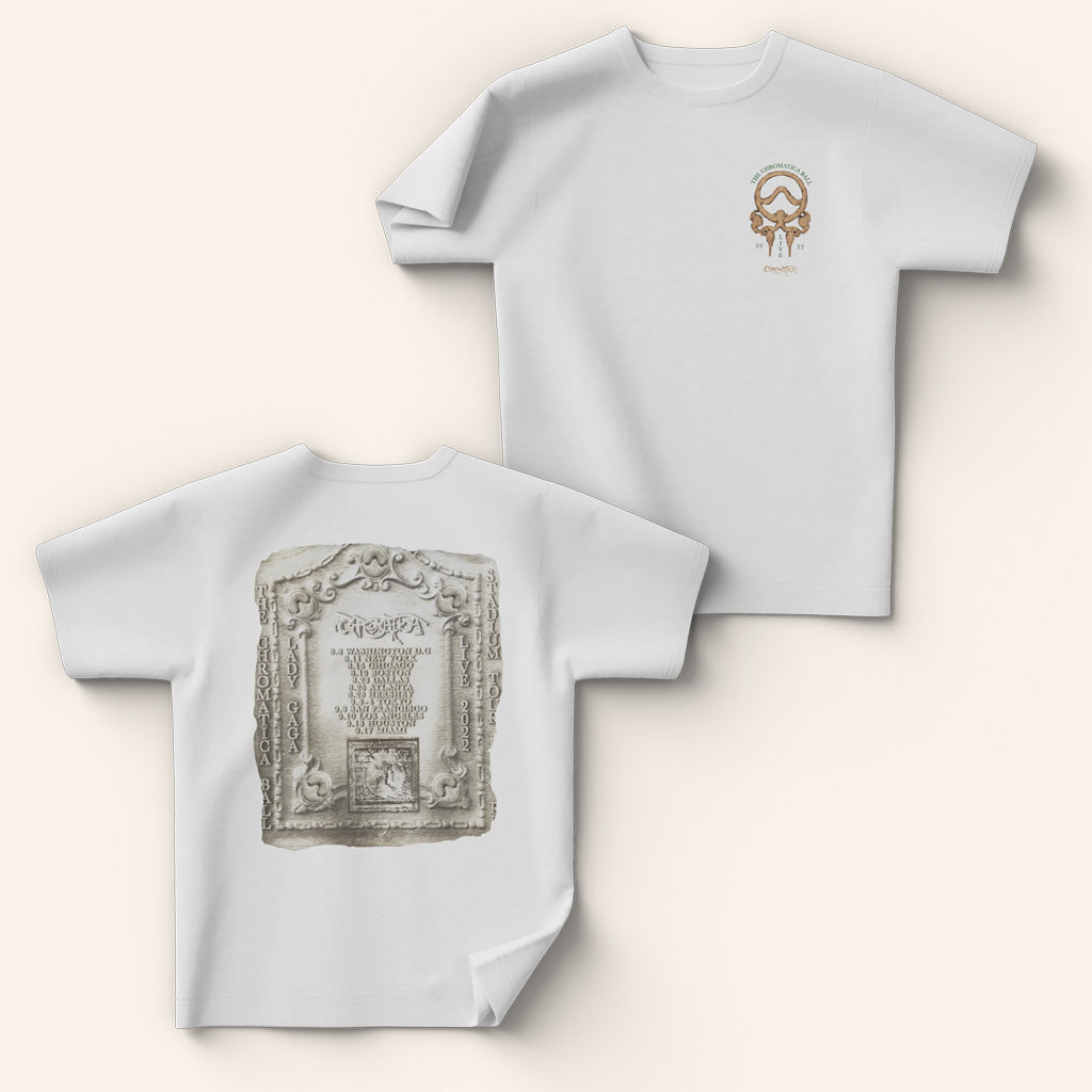 Lady Gaga Mayhem Tour Merch 2025 Concert Shirt Relief T-Shirt Best Gifts For Friends