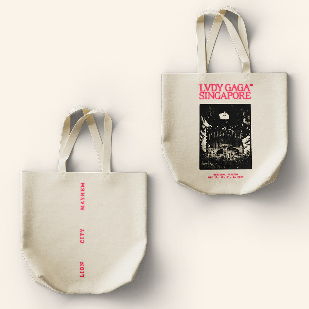 Lady Gaga Mayhem Tour Merch 2025 Concert Singapore Tote Bag Fan Merch Wife Gifts Lady Gaga Mayhem Tour Merch 2025 Concert Singapore Tote Bag Fan Merch Wife Gifts