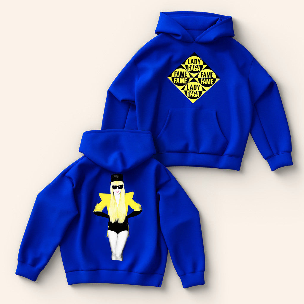 Lady Gaga Mayhem Tour Merch 2025 Concert The Fame Blue Hoodie Best Gifts For Wife Lady Gaga Mayhem Tour Merch 2025 Concert The Fame Blue Hoodie Best Gifts For Wife