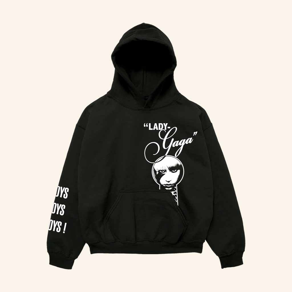 Lady Gaga Merch Keyhole Boys Hoodie Christmas Gift Ideas For Boyfriend