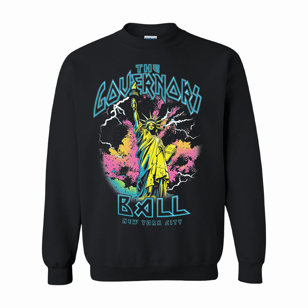 Lady Liberty Governors Ball Sweatshirt Music Festival 2026 Apparel Unique Gift For Brother