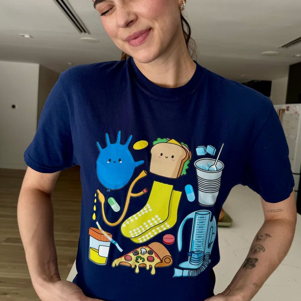 Ladyspinedoc Merch Scrubhacks Collab Nurse Collage T-Shirt Nurse Retirement Gifts