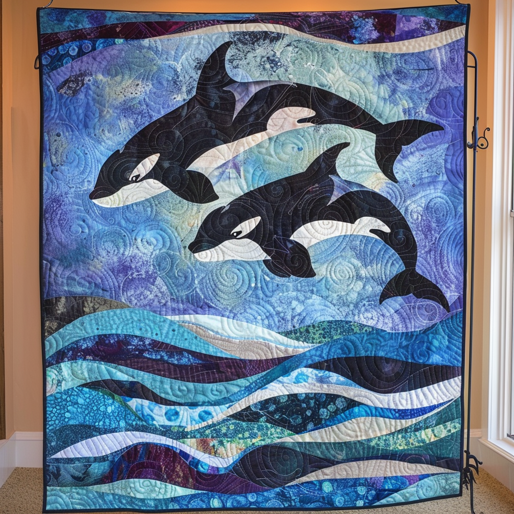 Lagoon Luxe Quilted Blanket  Octopus Blanket Cute Gifts For Friends