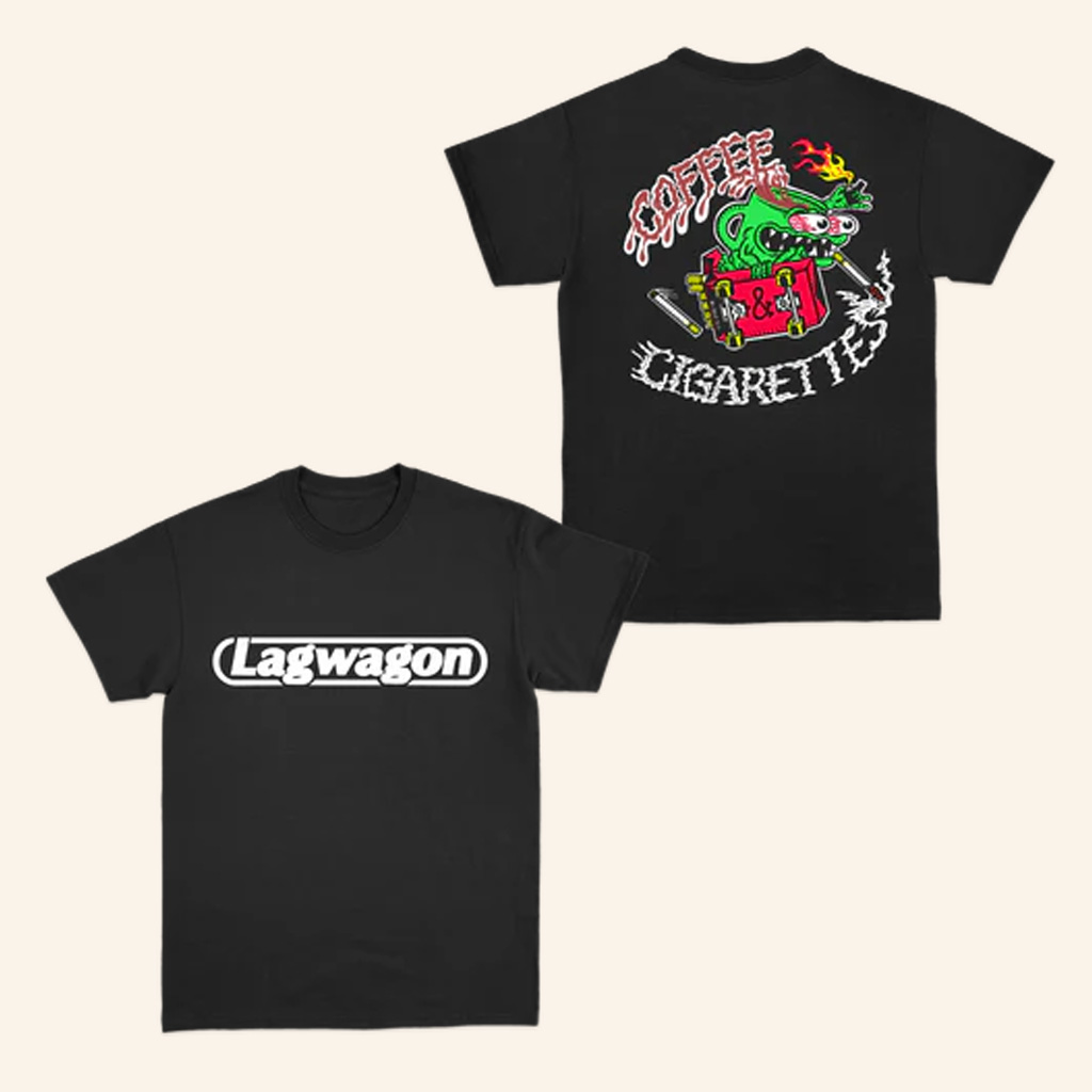 Lagwagon Merch Coffee And Cigarettes T-Shirt Best Gifts For Him Lagwagon Merch Coffee And Cigarettes T-Shirt Best Gifts For Him