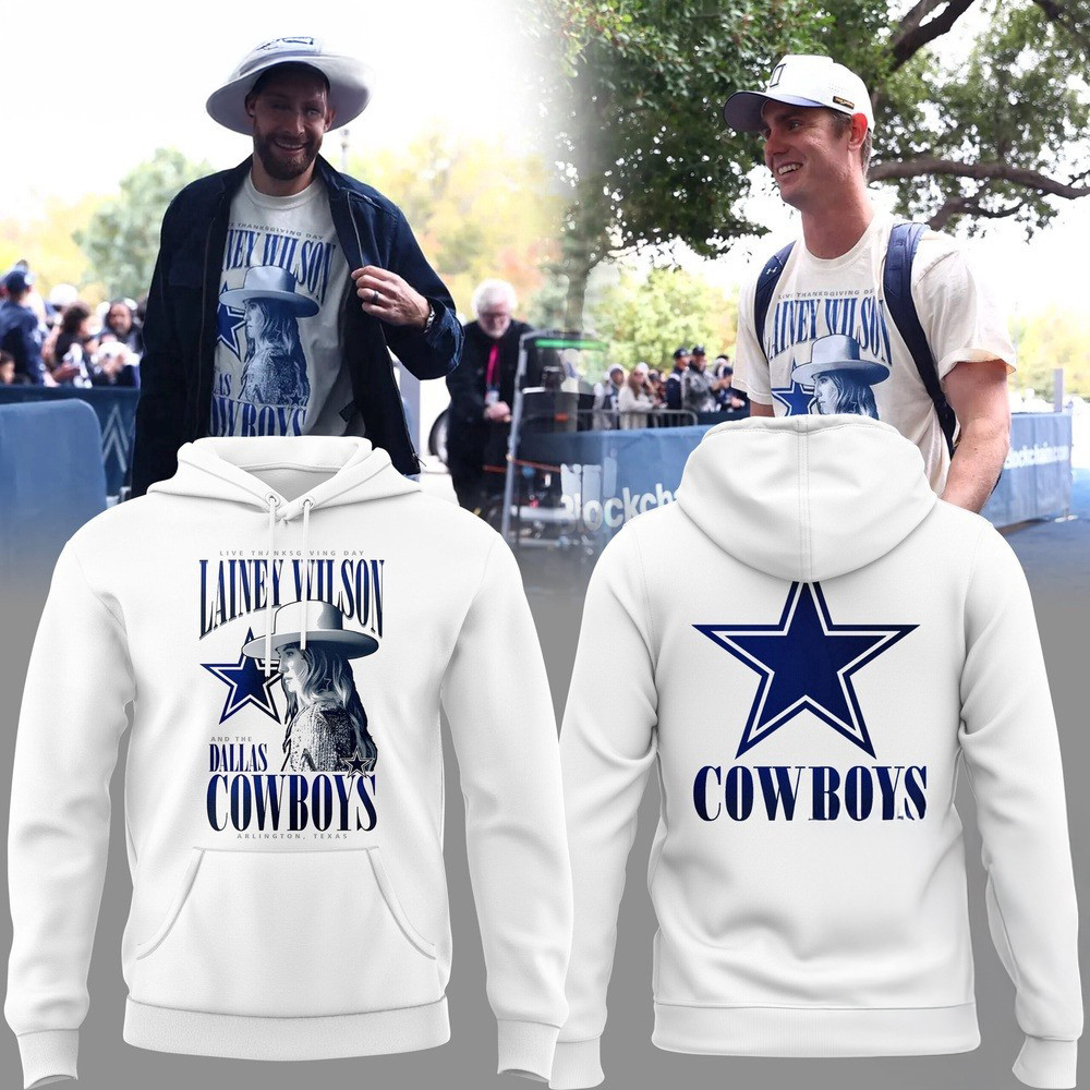 Lainey Wilson Dallas Cowboys Football Team Thanksgiving Hoodie Gifts For Fan