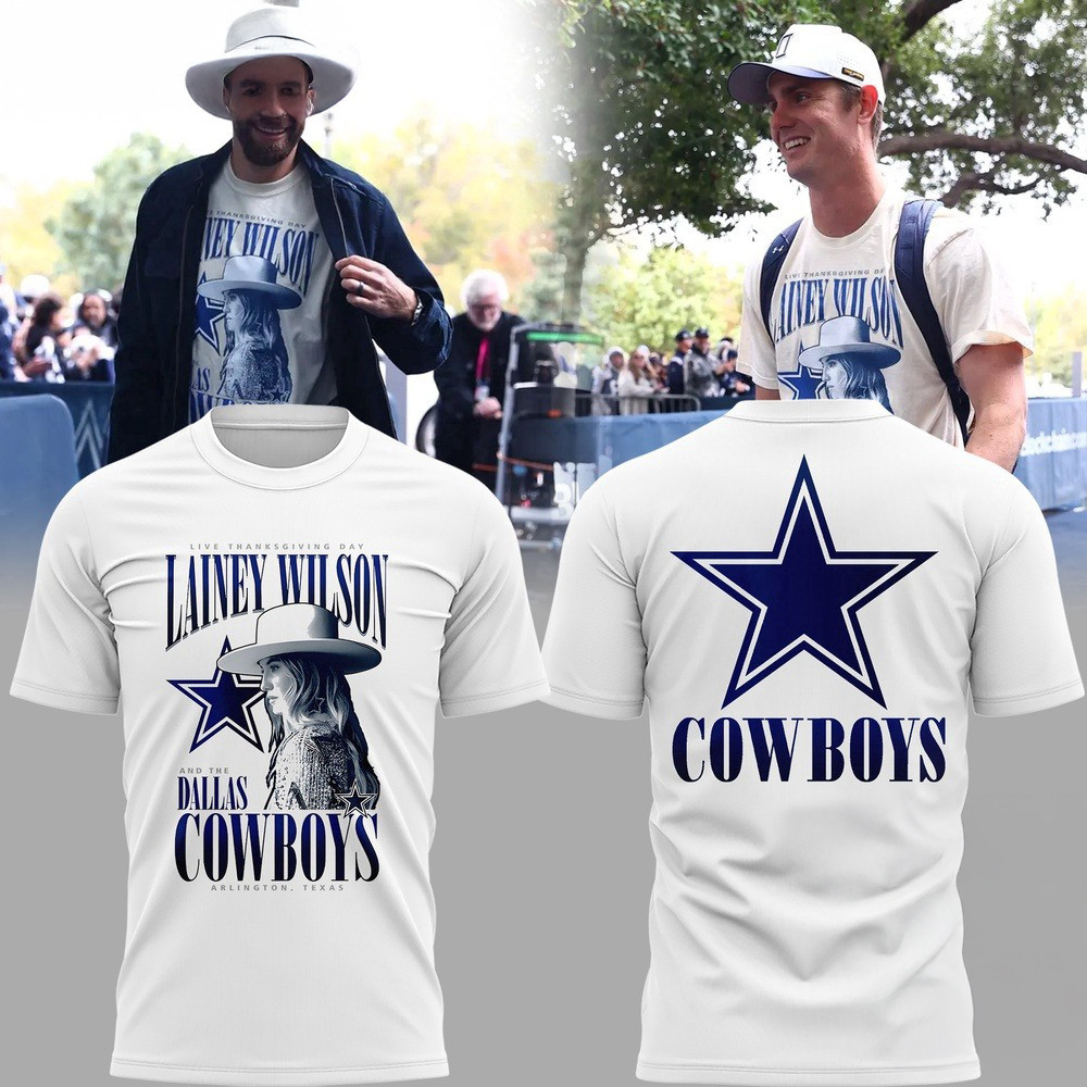 Lainey Wilson Dallas Cowboys Football Team Thanksgiving Shirt Gifts For Fan
