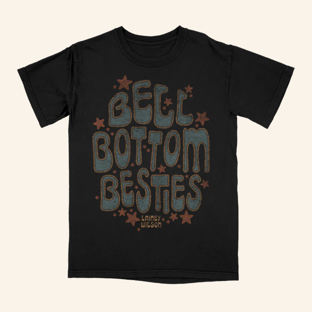 Lainey Wilson Merch Bell Bottom Besties T-Shirt Music Lover Gift Ideas For Him