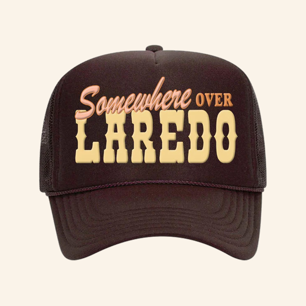 Lainey Wilson Merch Somewhere Over Laredo Trucker Hat Xmas Gifts For Music Lovers