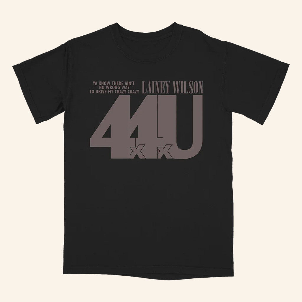 Lainey Wilson Merch Tour 2025 Black 4x4xU T-Shirt Gifts For Music Lovers Lainey Wilson Merch Tour 2025 Black 4x4xU T-Shirt Gifts For Music Lovers
