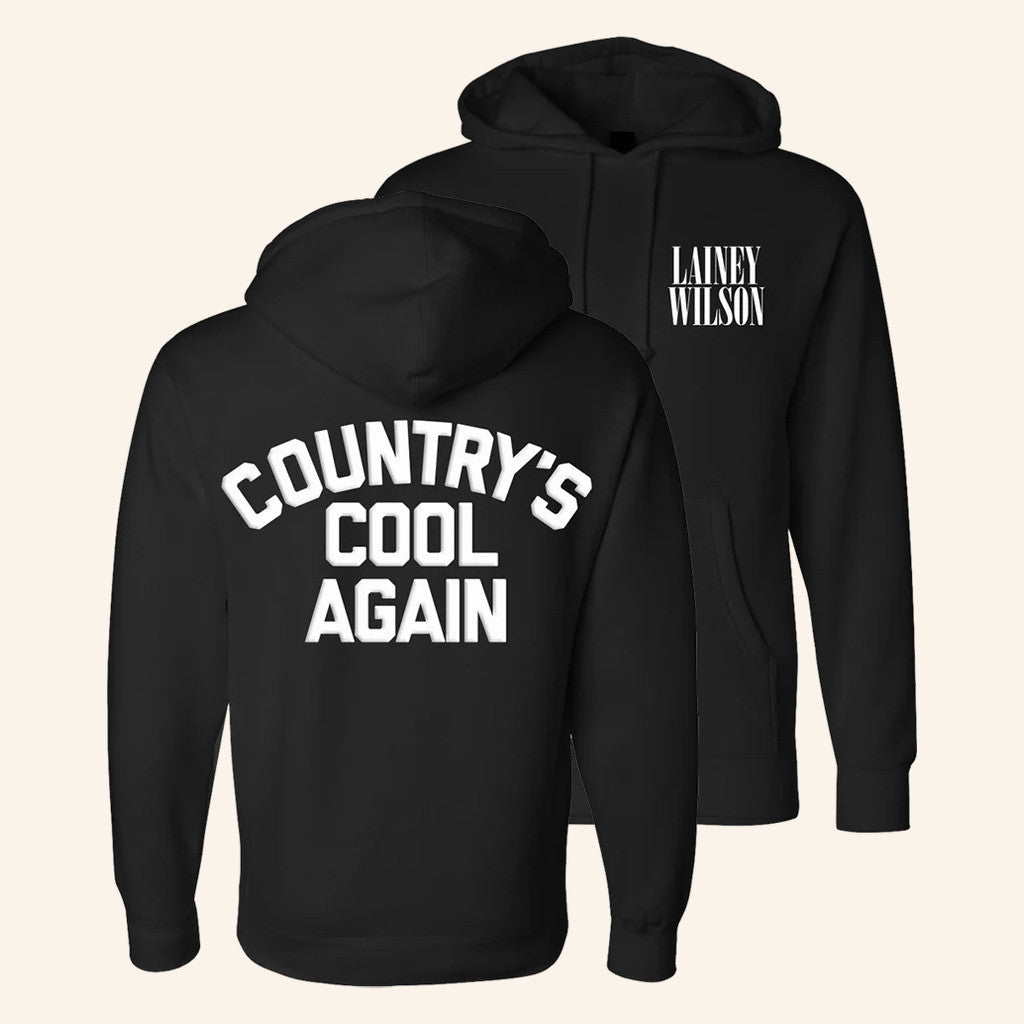 Lainey Wilson Merch Tour 2025 Country's Cool Again Hoodie Unique Gifts For Music Lovers Lainey Wilson Merch Tour 2025 Country's Cool Again Hoodie Unique Gifts For Music Lovers