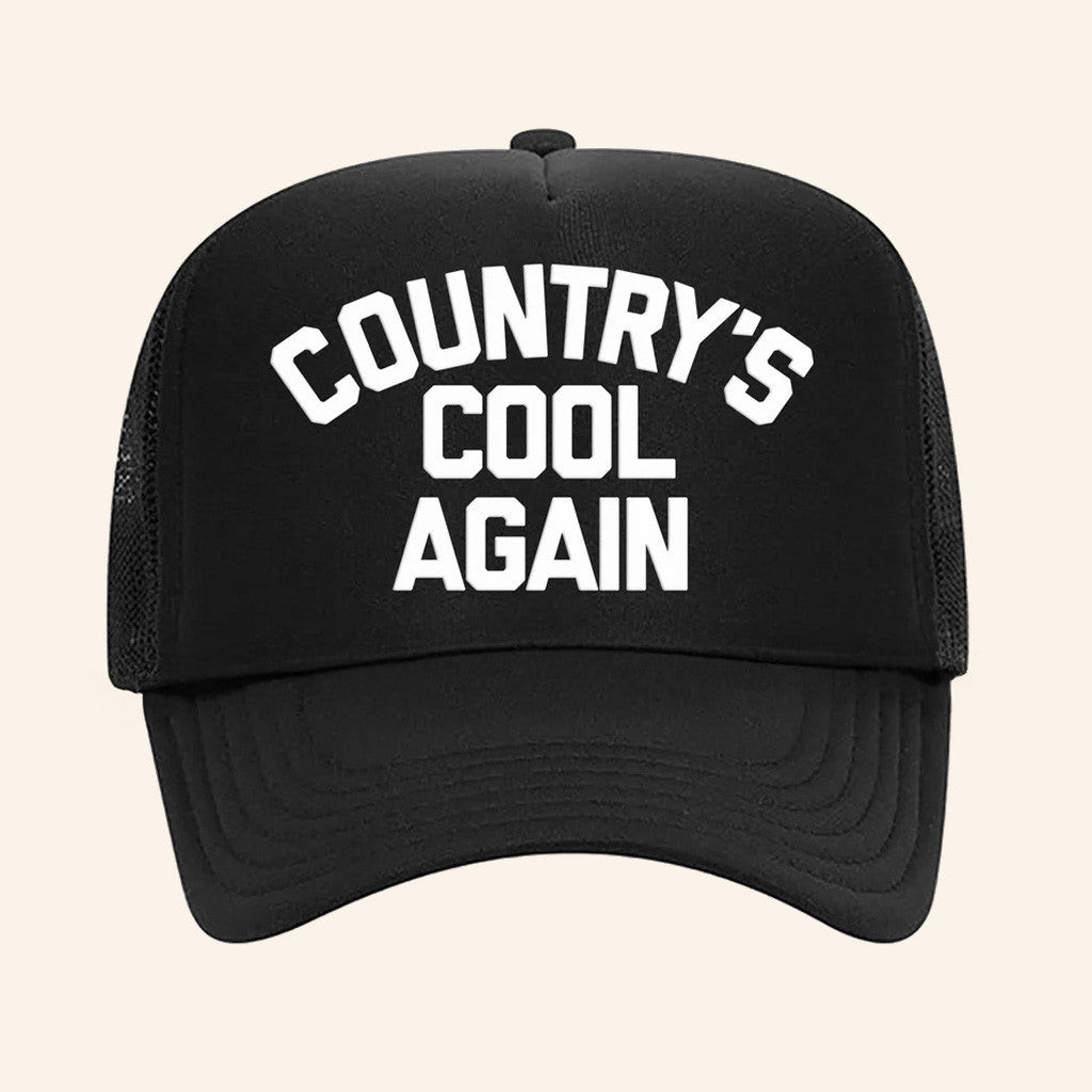 Lainey Wilson Merch Tour 2025 Country's Cool Again Logo Trucker Hat Presents For Music Lovers
