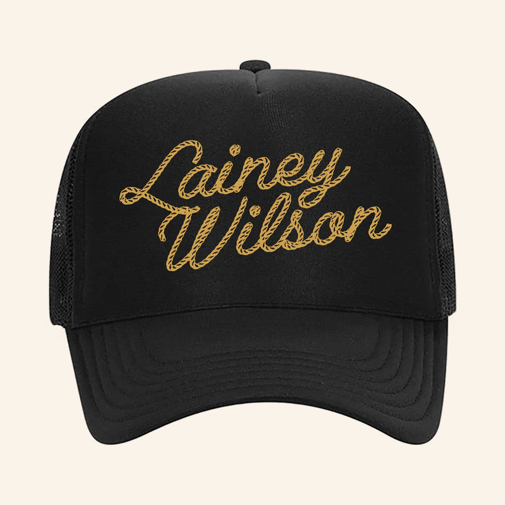 Lainey Wilson Merch Tour 2025 Logo Trucker Hat Gifts For Music Fans Lainey Wilson Merch Tour 2025 Logo Trucker Hat Gifts For Music Fans