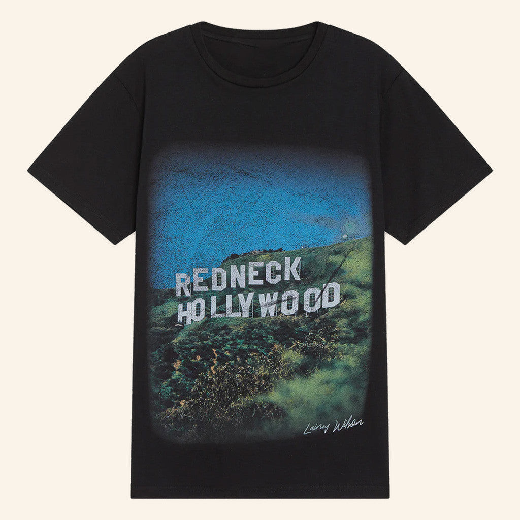 Lainey Wilson Merch Tour 2025 Redneck Hollywood T-Shirt Gifts For Best Friends Lainey Wilson Merch Tour 2025 Redneck Hollywood T-Shirt Gifts For Best Friends