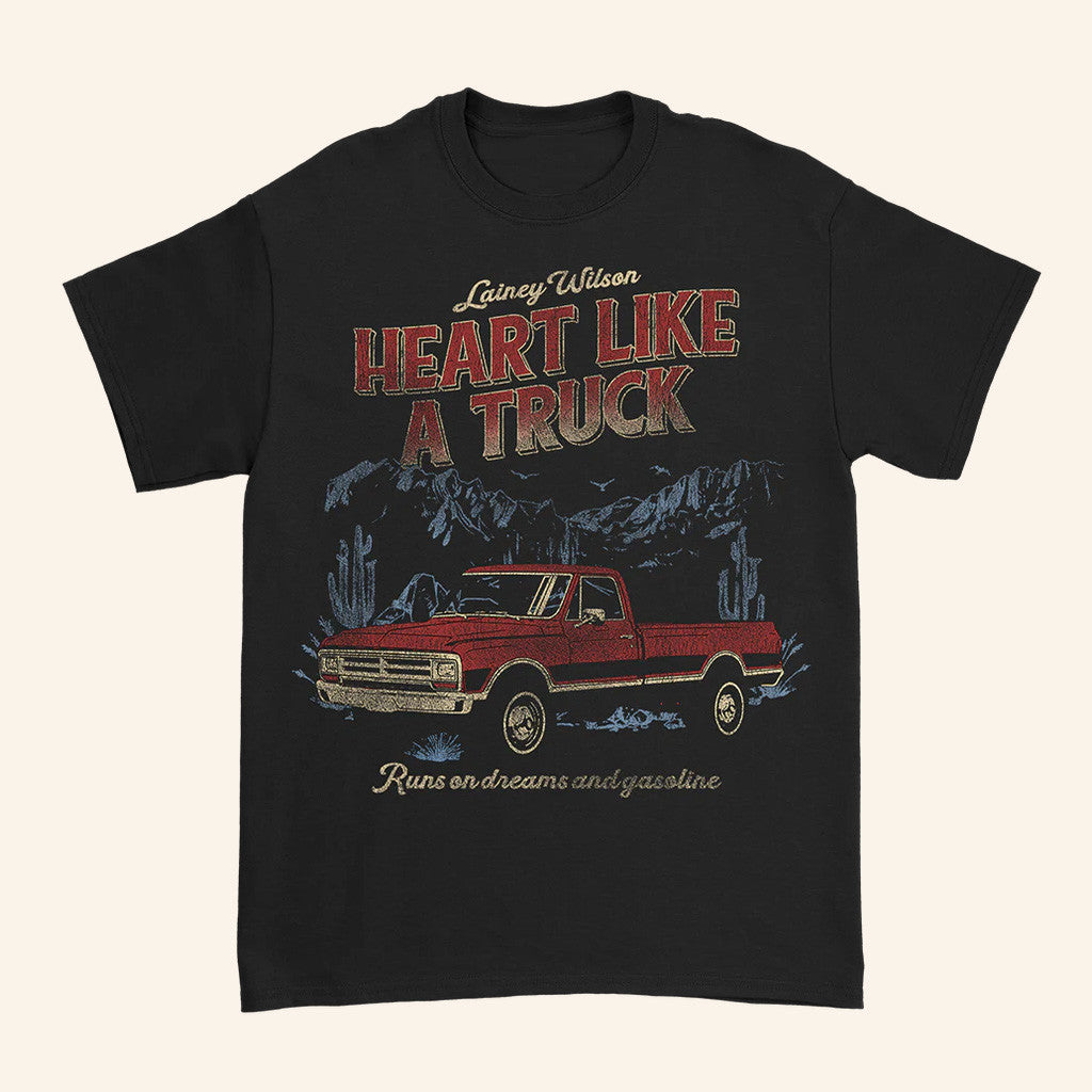 Lainey Wilson Merch Tour 2025 Truck Mountain T-Shirt Gifts For Husband