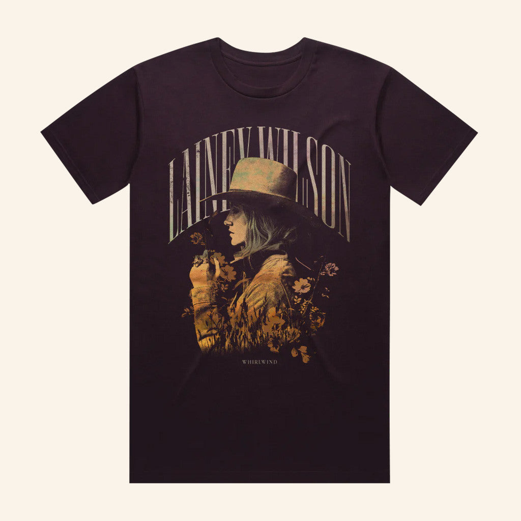 Lainey Wilson Merch Tour 2025 Whirlwind Deluxe T-Shirt Best Gifts For Her Lainey Wilson Merch Tour 2025 Whirlwind Deluxe T-Shirt Best Gifts For Her