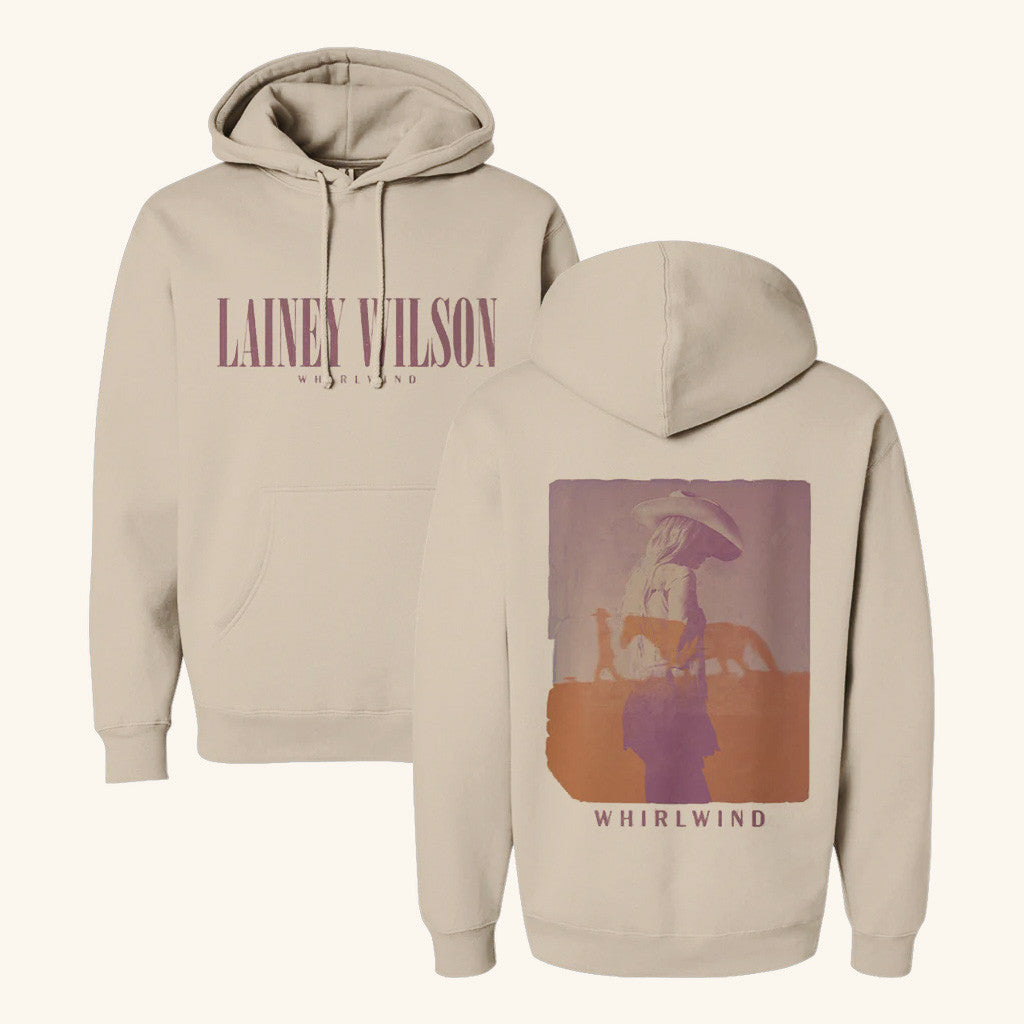 Lainey Wilson Merch Tour 2025 Whirlwind Hoodie Music Lover Gifts For Him Lainey Wilson Merch Tour 2025 Whirlwind Hoodie Music Lover Gifts For Him