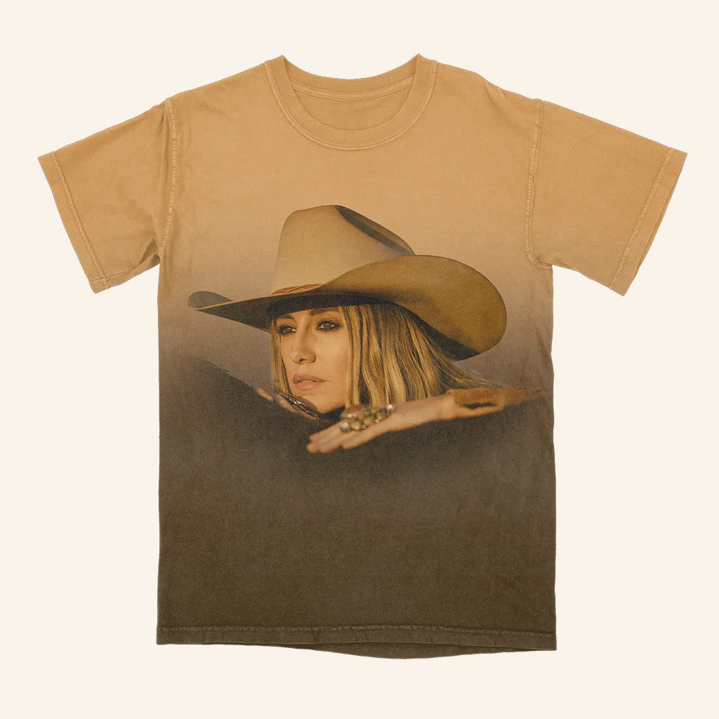 Lainey Wilson Merch Tour 2025 Whirlwind Ombre T-Shirt Present For Wife