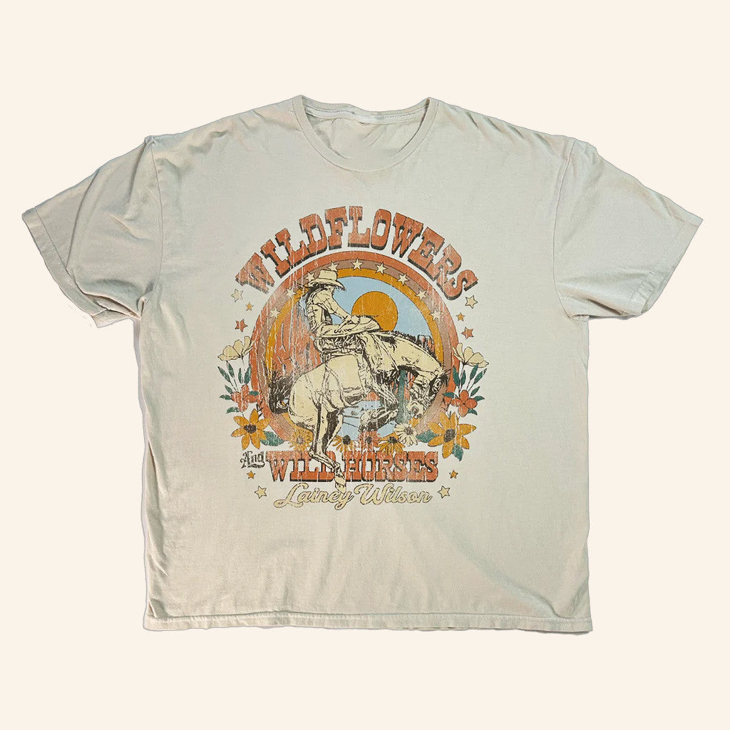 Lainey Wilson Merch Tour 2025 Wildflowers T-Shirt Best Gifts For Girlfriend Lainey Wilson Merch Tour 2025 Wildflowers T-Shirt Best Gifts For Girlfriend