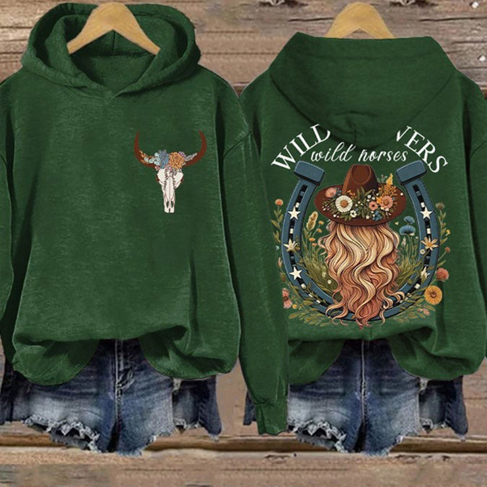 Lainey Wilson Merch Wild Flowers And Wild Horses Hoodie For Women Country Music Gifts For Fan Lainey Wilson Merch Wild Flowers And Wild Horses Hoodie For Women Country Music Gifts For Fan