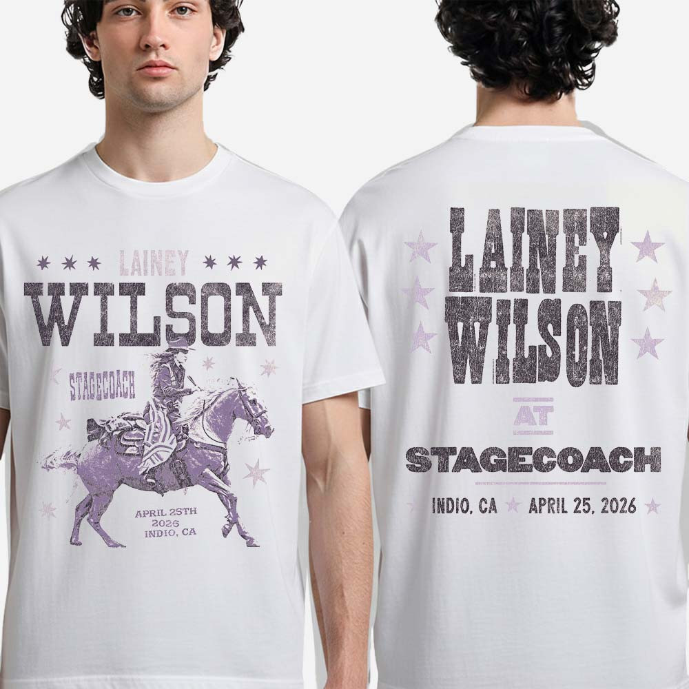 Lainey Wilson Stagecoach 2026 Festival T-Shirt Lainey Wilson Clothes Music Lover Gift For Him