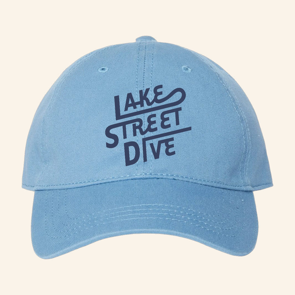 Lake Street Dive Merch Blue Classic Logo Hat Gifts For Son Lake Street Dive Merch Blue Classic Logo Hat Gifts For Son
