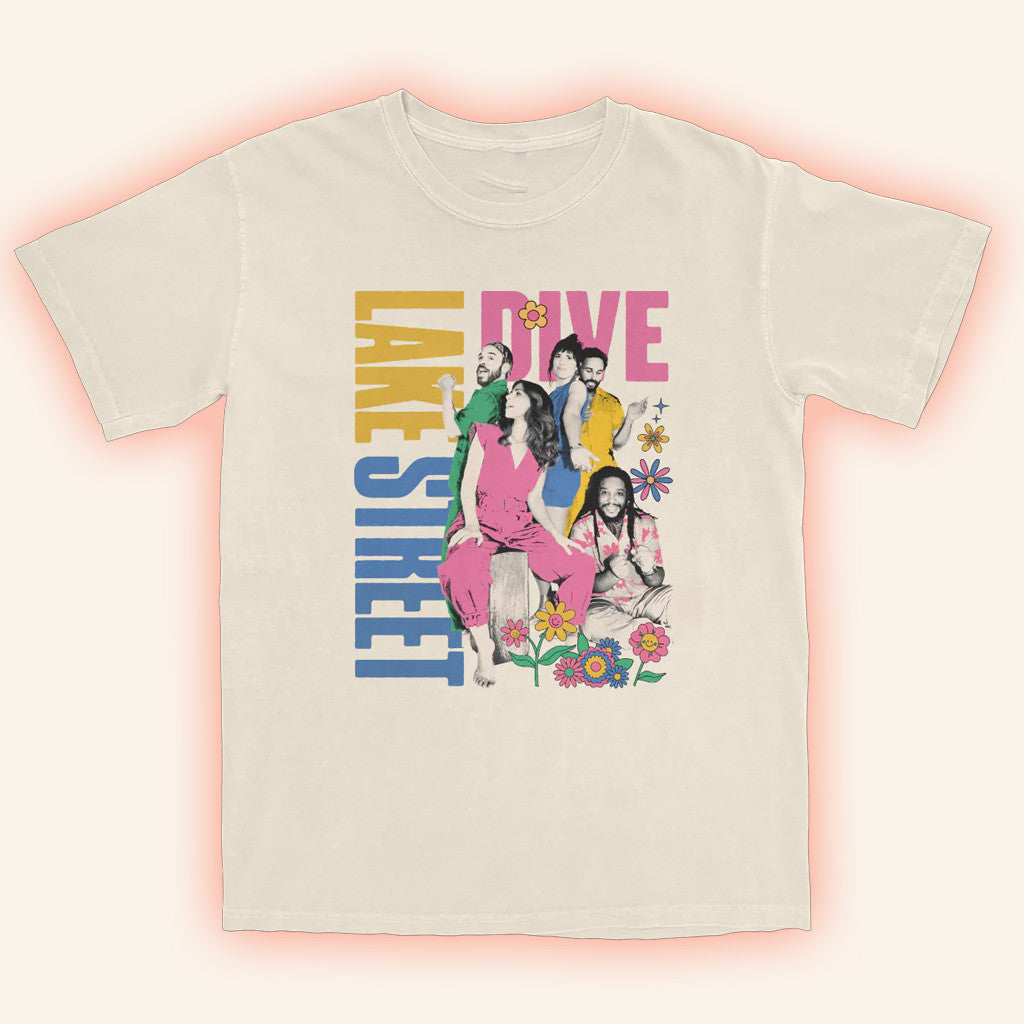 Lake Street Dive Merch Natural 2025 Band Photo T-Shirt Gifts For Fans Lake Street Dive Merch Natural 2025 Band Photo T-Shirt Gifts For Fans