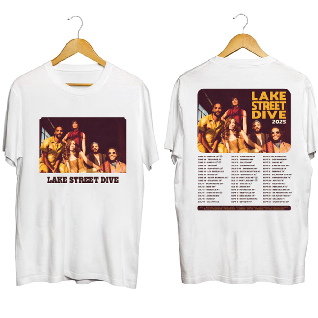 Lake Street Dive Tour 2025 Shirt Lake Street Dive Merch Gift Ideas For Music Lovers