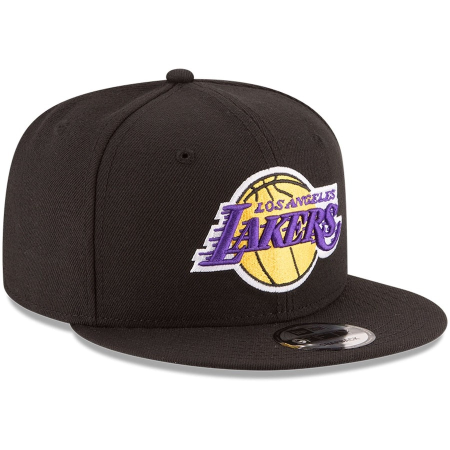 Lakers Hat Los Angeles Lakers New Era 9FIFTY Snapback Cap Merchandise Fan Gifts For Him