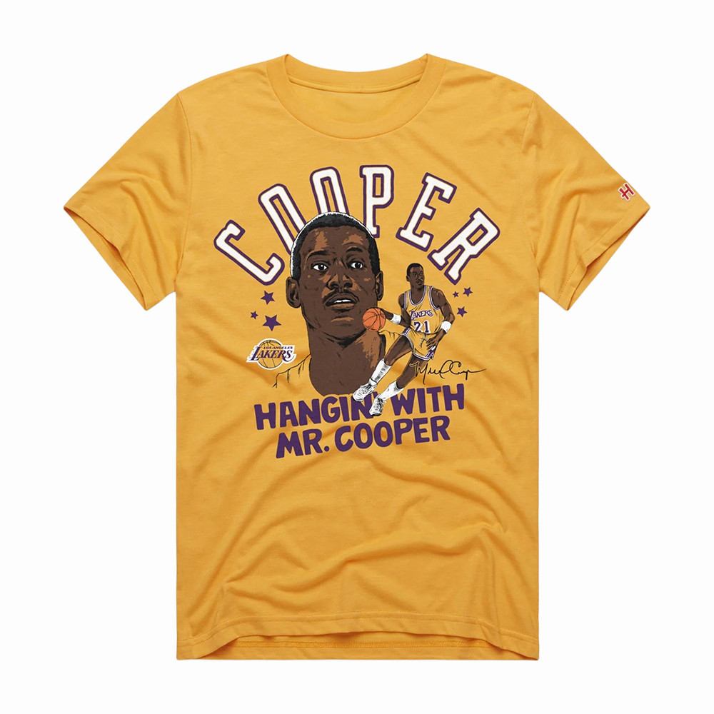 Lakers Michael Cooper Night T-Shirt Los Angeles Lakers Clothes Basketball Lover Gift For Brother